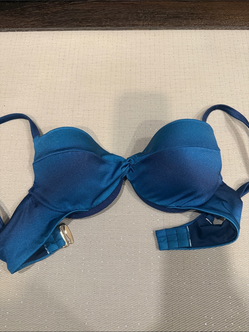 Women’s Blue ombré Push-Up Swim Victorias Secret size 32b